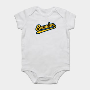 Ecuador Baby Bodysuit